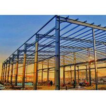 Various Styles of Sandwich Panels Metal Frameworks Prefabricated Steel Structure Workshop Buildings
